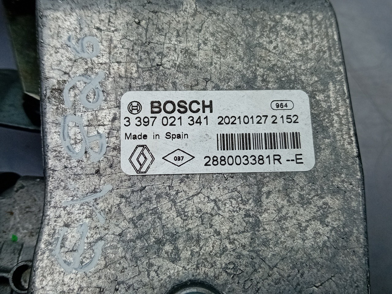 Front Wiper Motor RENAULT Zoe (BFM_) Imagem-3