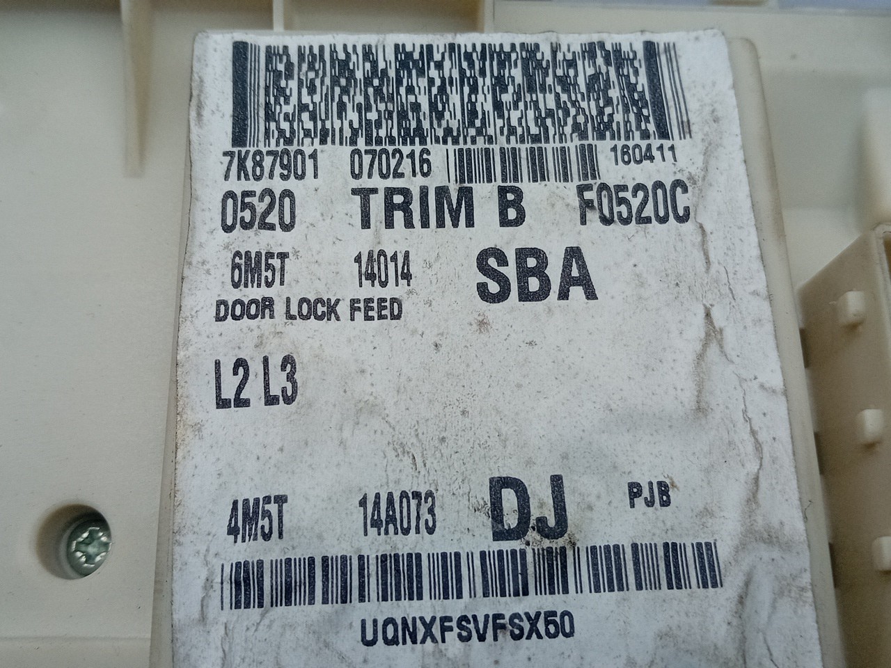 Fuse box / SAM / BSI FORD Focus II (DA_) Imagem-3