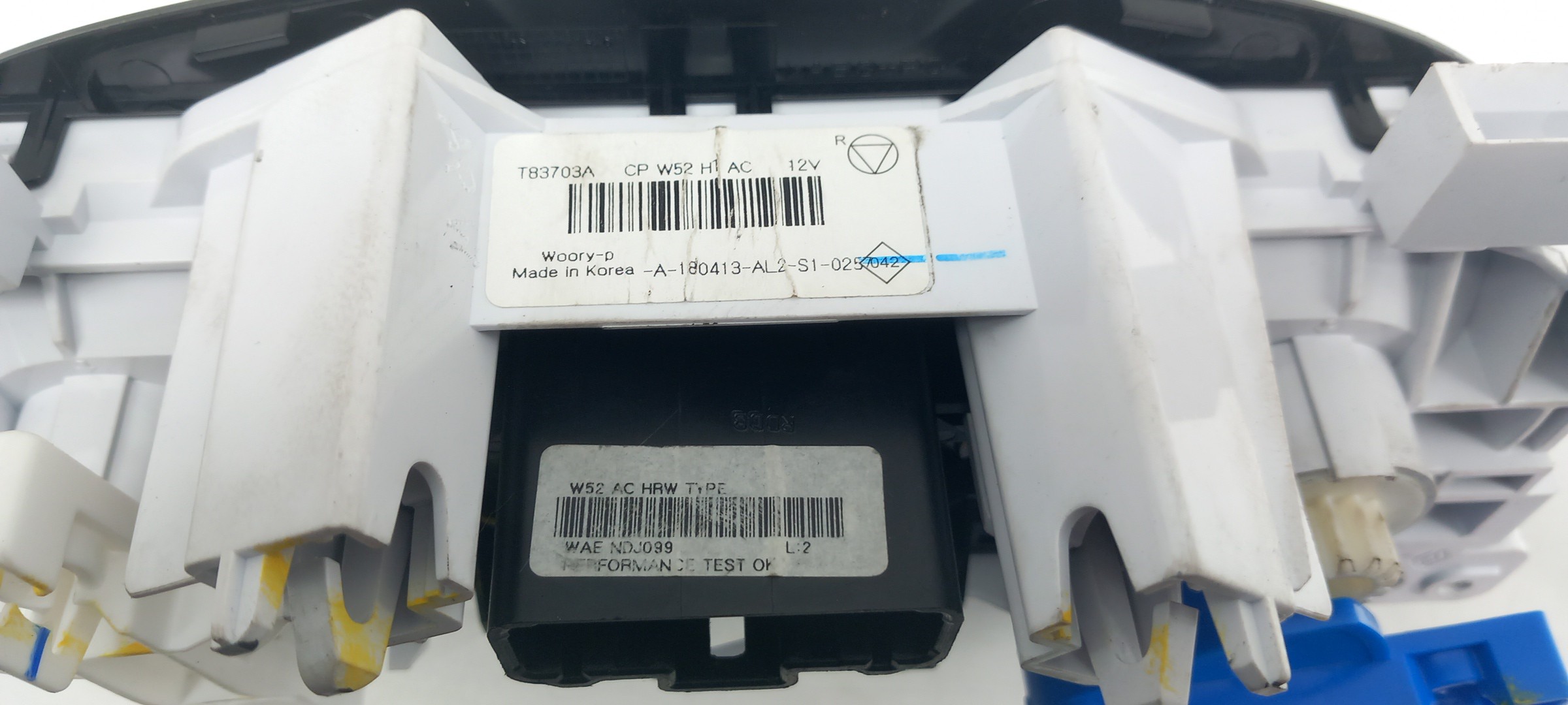 Botón / interruptor de aire acondicionado DACIA Sandero II (5S_) Imagem-3