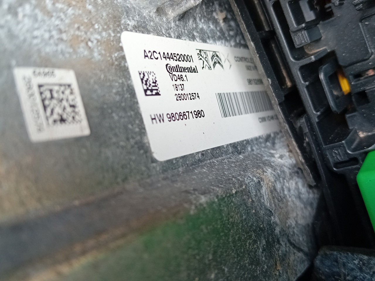 Centralina motor / ECU CITROËN C3 Aircross II (2R_, 2C_) Imagem-1
