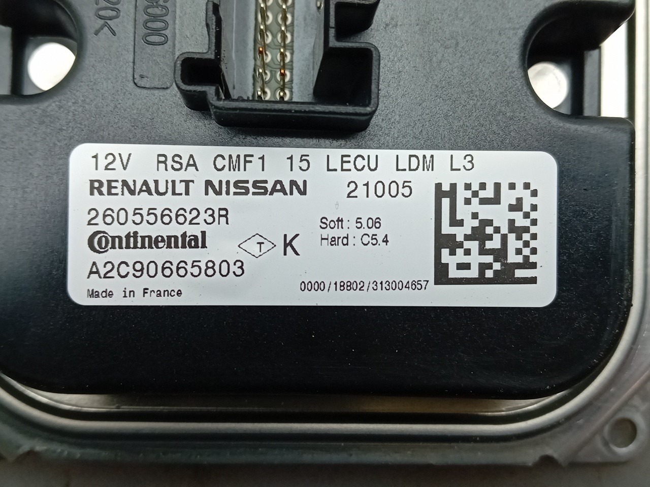 Lighting control unit / Lights ECU RENAULT Zoe (BFM_) Imagem-3