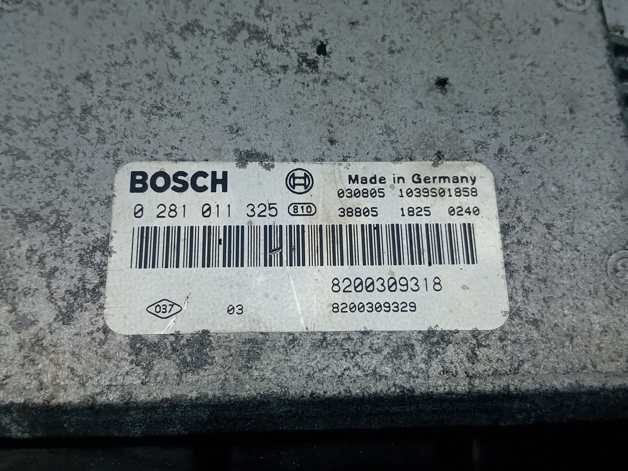 Calculateur /  Unité de contrôle moteur RENAULT Espace IV (JK0/1_) Imagem-3