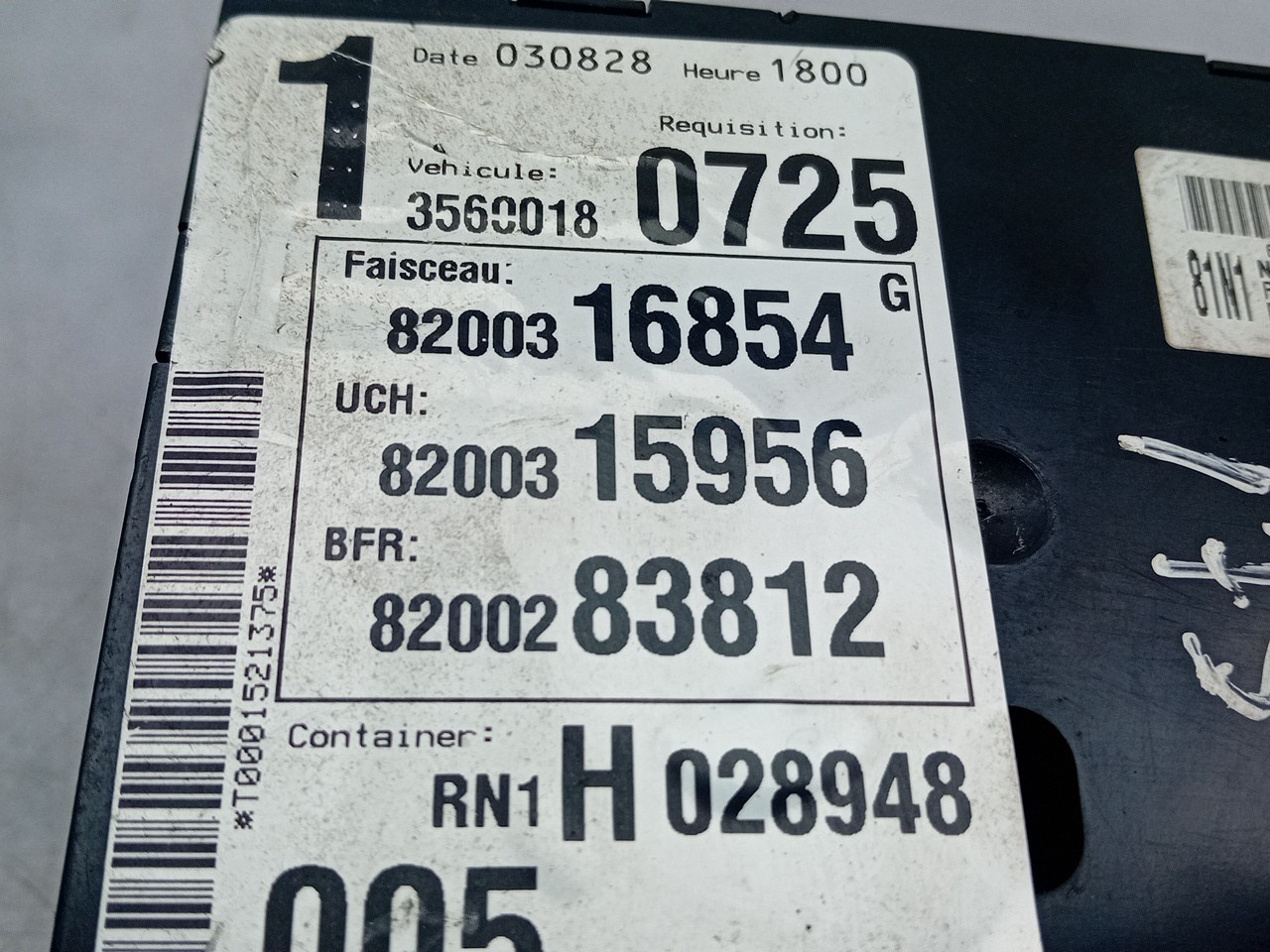 Boîte de fusibles / SAM / BSI RENAULT Espace IV (JK0/1_) Imagem-3