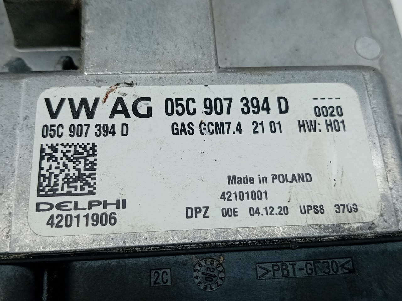 Centralina motor / ECU VOLKSWAGEN Polo (AW1) Imagem-3