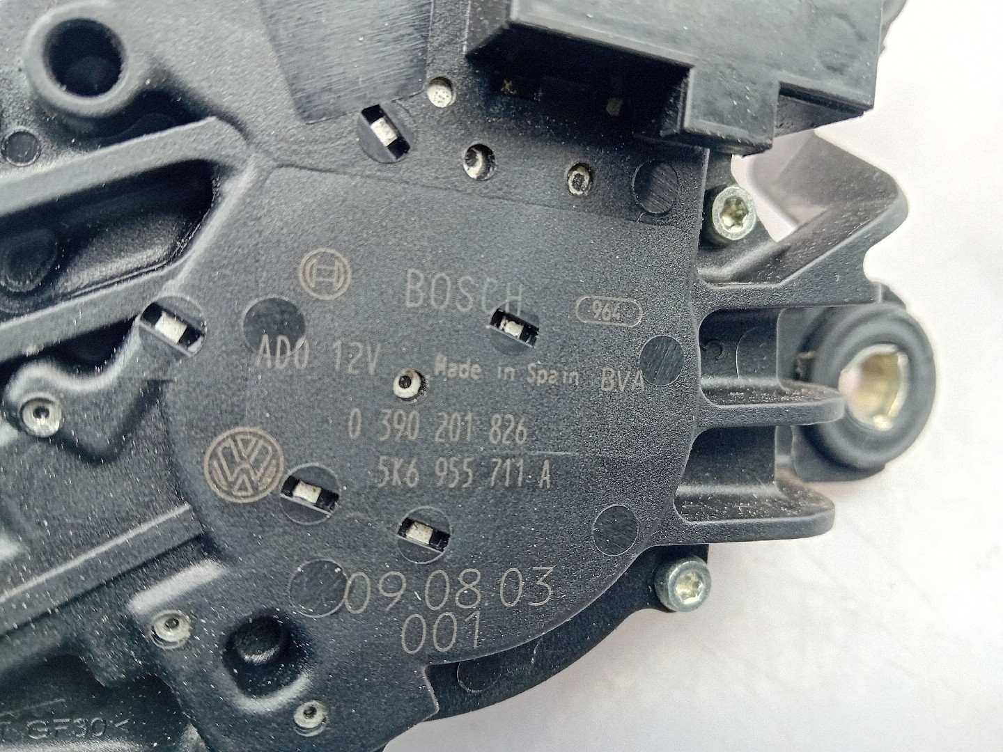 Motor limpa vidros trás VOLKSWAGEN Golf VI (5K1) Imagem-3