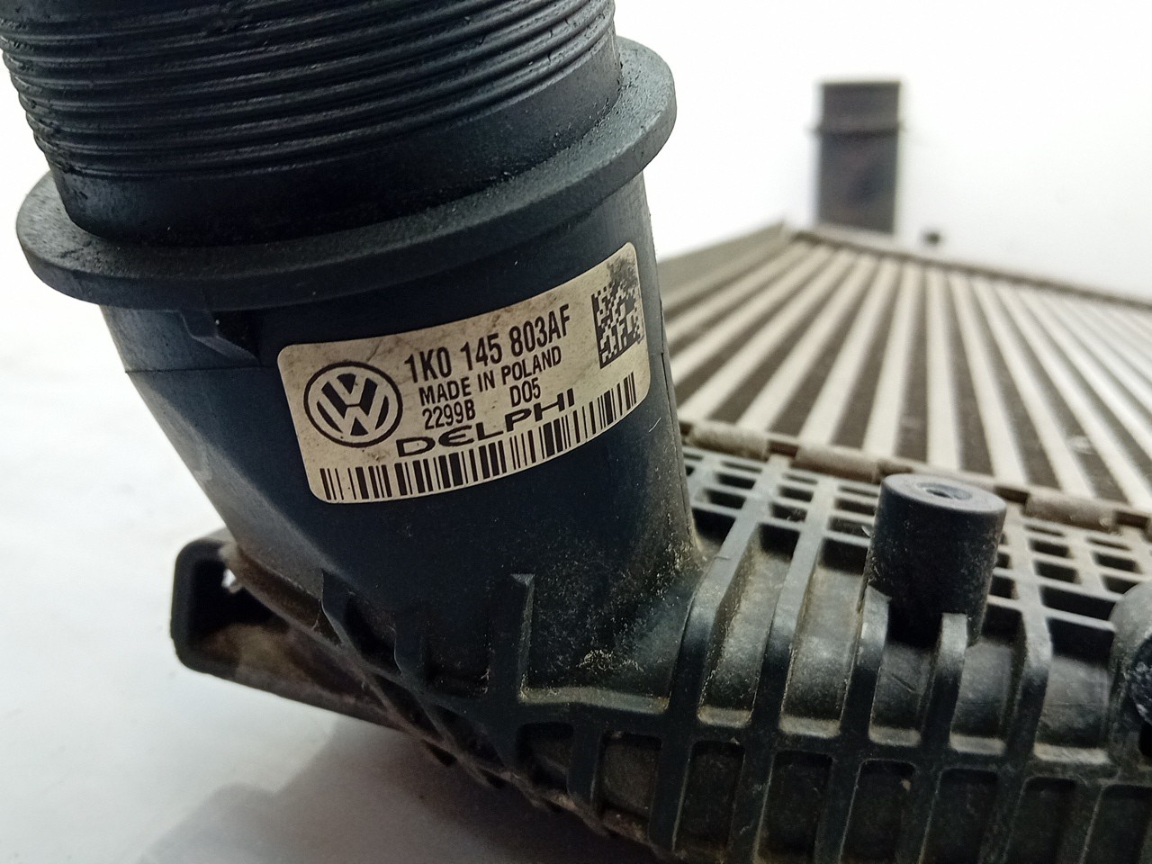 Radiador do intercooler VOLKSWAGEN Golf VI (5K1) Imagem-2