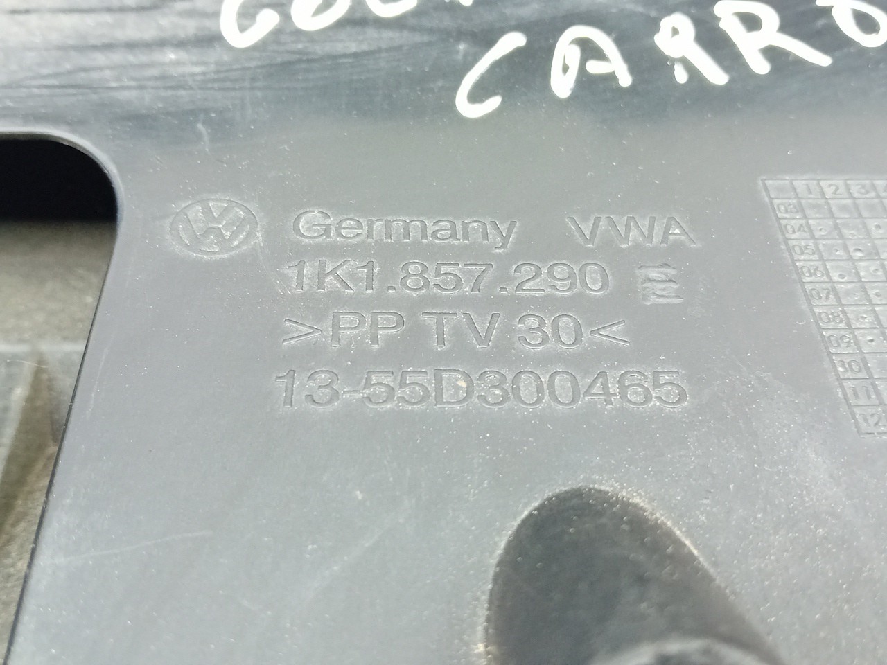 Guantera VOLKSWAGEN Golf VI (5K1) Imagem-4