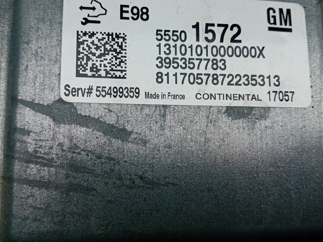Engine control unit / ECU OPEL Mokka / Mokka X Imagem-3
