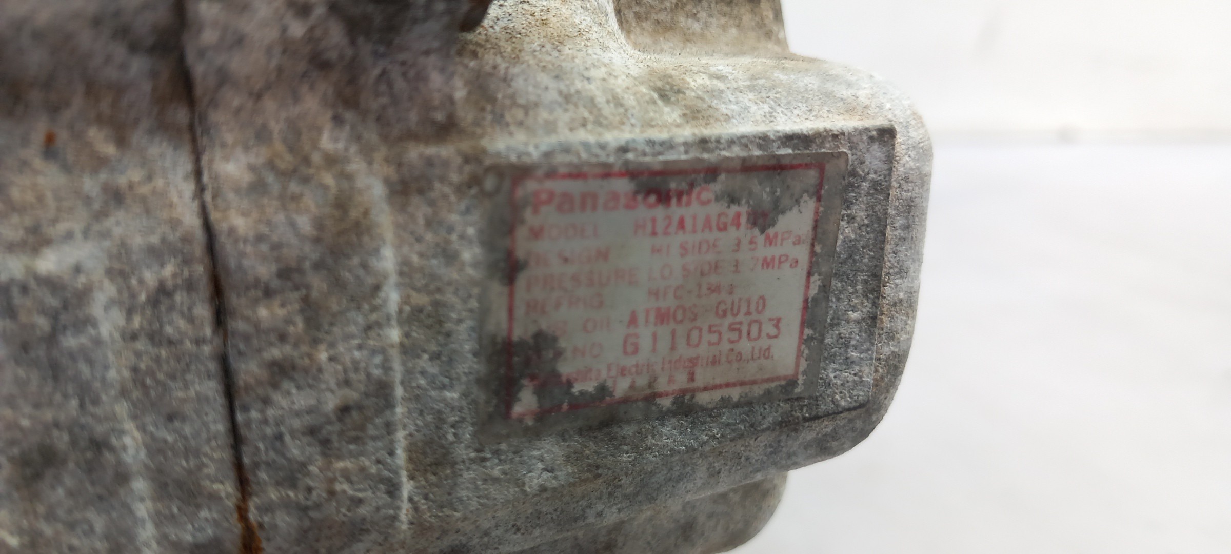 AC compressor MAZDA 3 (BK) Imagem-2