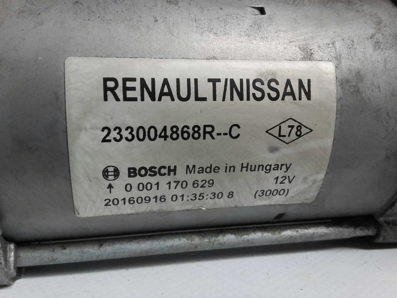 Motor de arranque NISSAN Juke (F15) Imagem-1