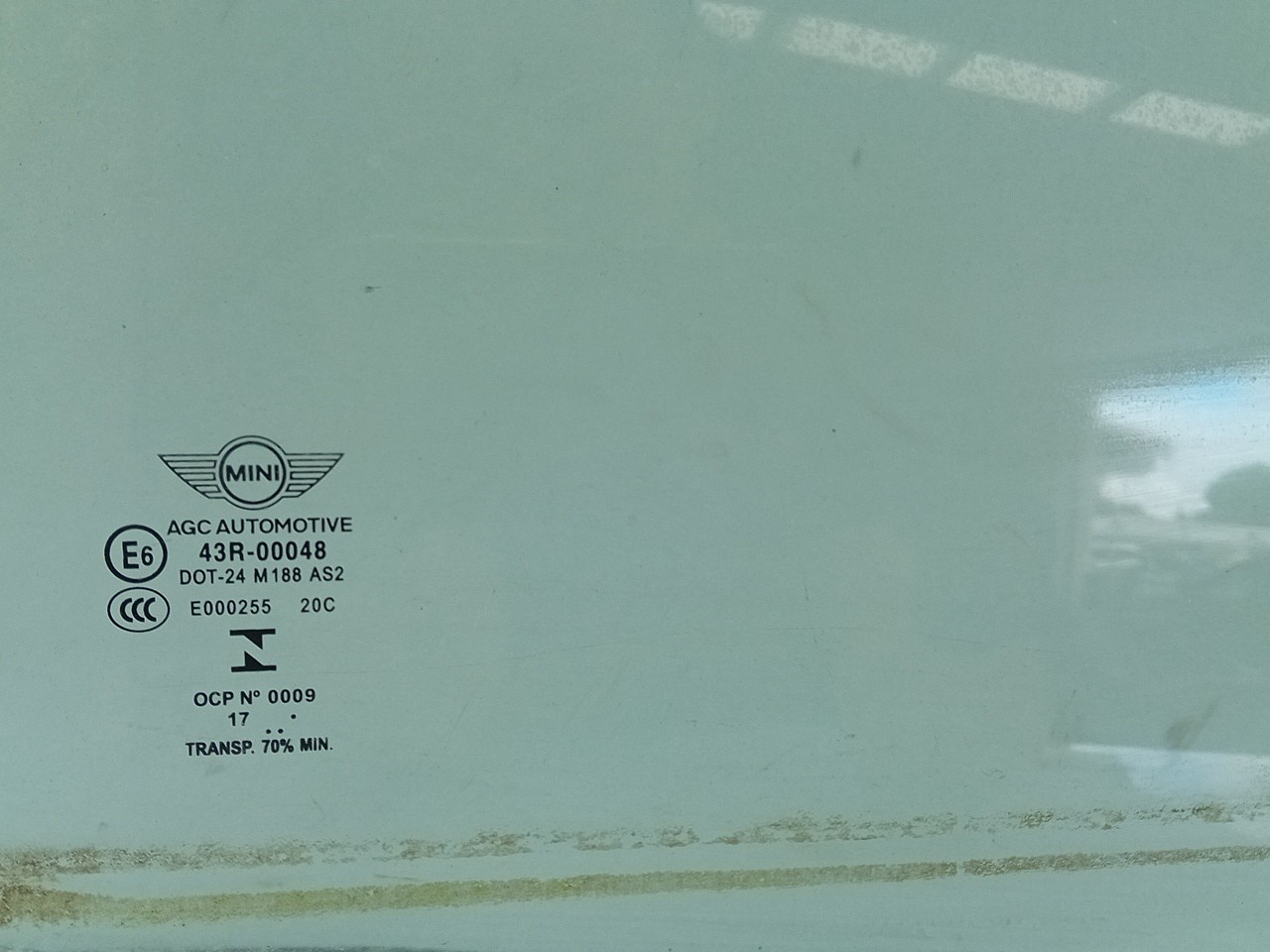 Left rear door glass MINI Mini (F55) Imagem-1