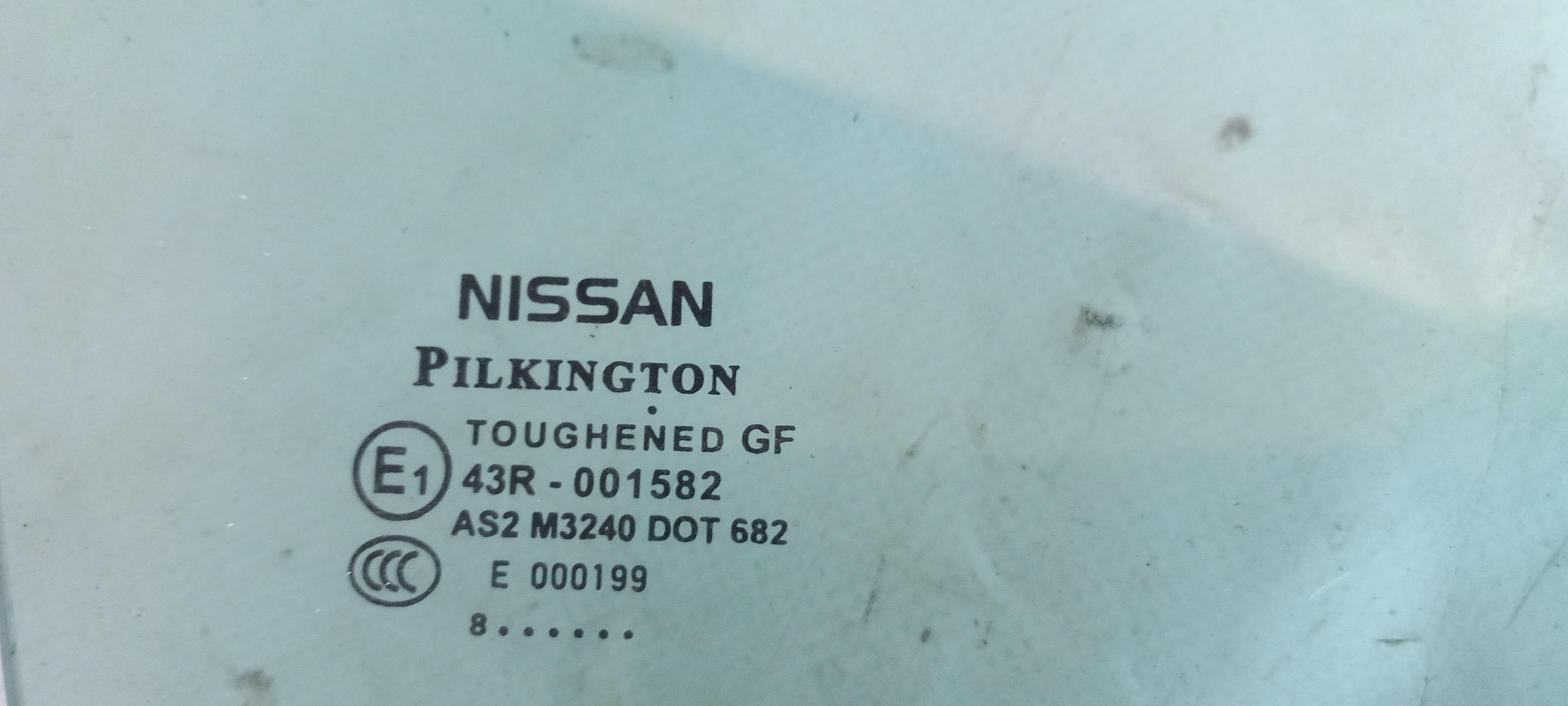 Right front door glass NISSAN Qashqai/Qashqai+2 I (J10, JJ10) Imagem-1