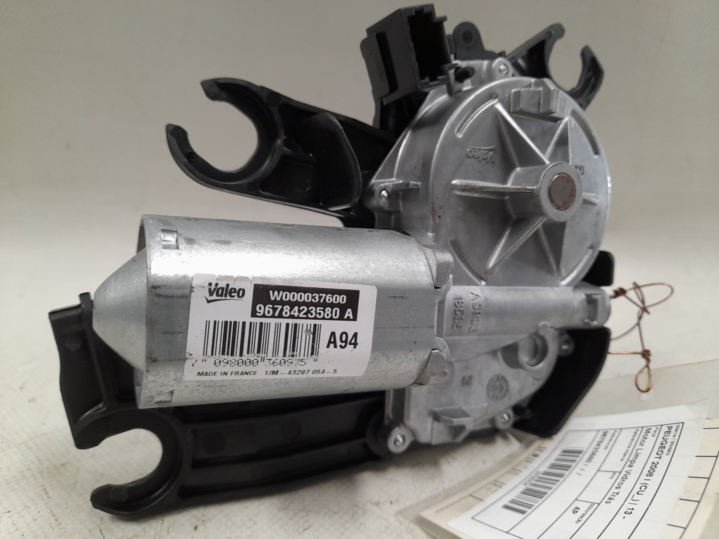 Essuie-glace moteur arrière PEUGEOT 2008 I (CU_) Imagem-1