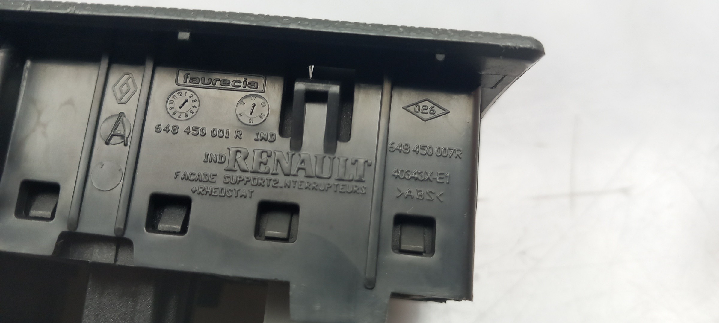 Module d’interrupteur de lumière RENAULT Megane III Grandtour (KZ0/1) Imagem-4