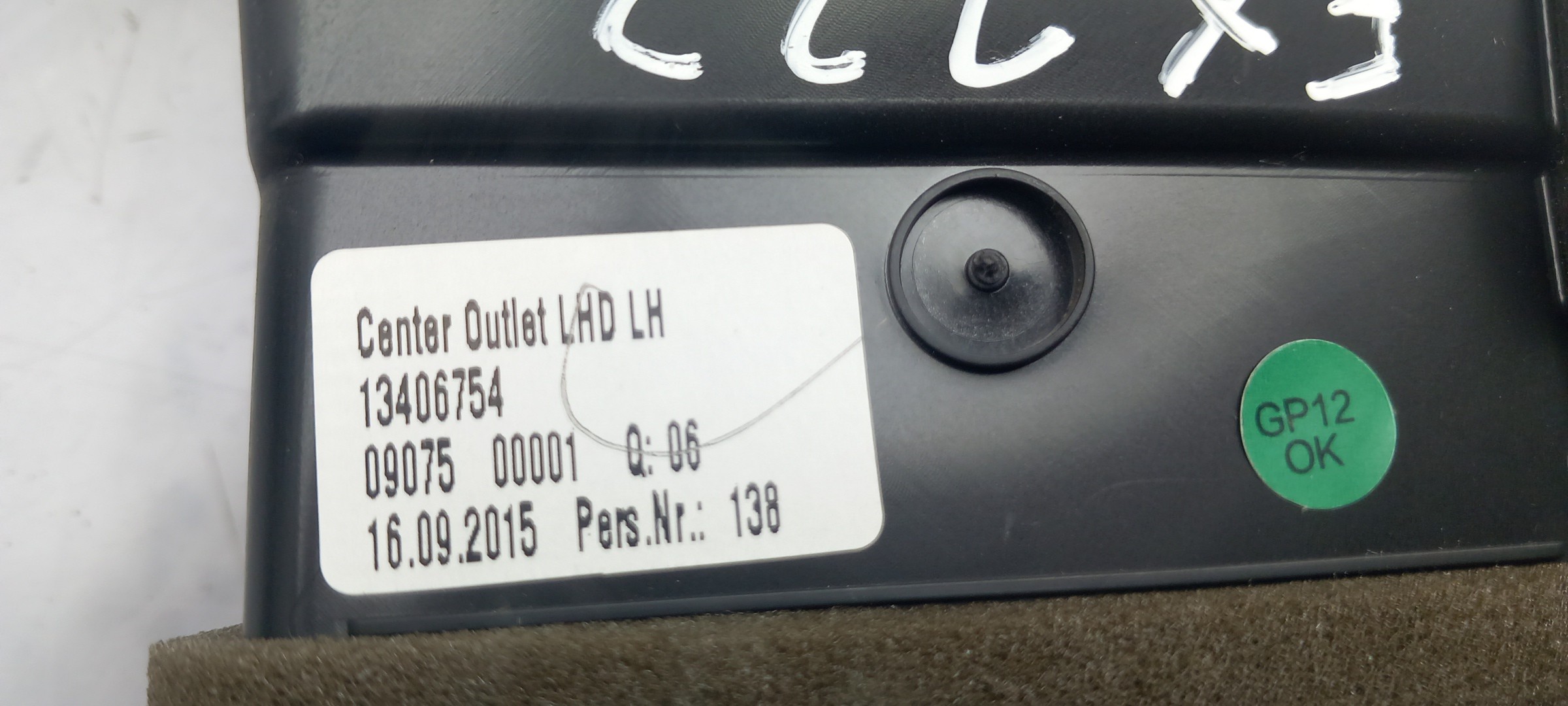 Difusor / saída de ar OPEL Astra K Imagem-3