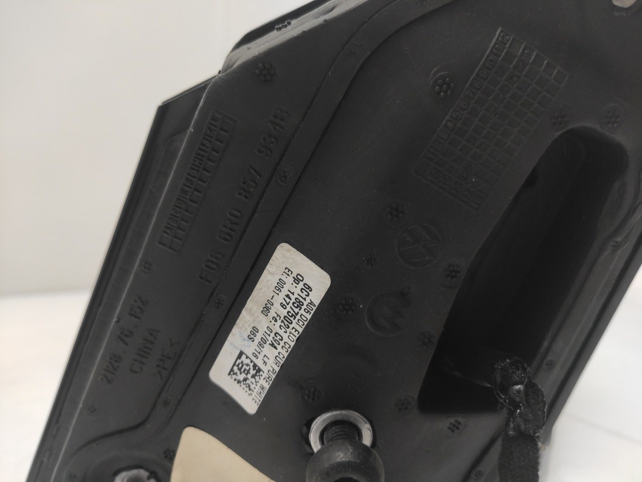Espejo retrovisor Derecho VOLKSWAGEN Polo (6R, 6C) Imagem-3