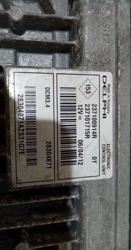 Calculateur /  Unité de contrôle moteur RENAULT Megane III (BZ0_) Imagem-2
