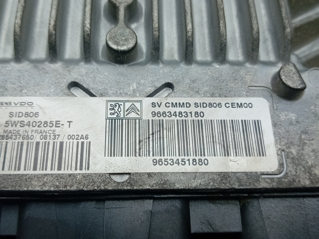 Centralina motor / ECU CITROËN C2 (JM_) Imagem-3