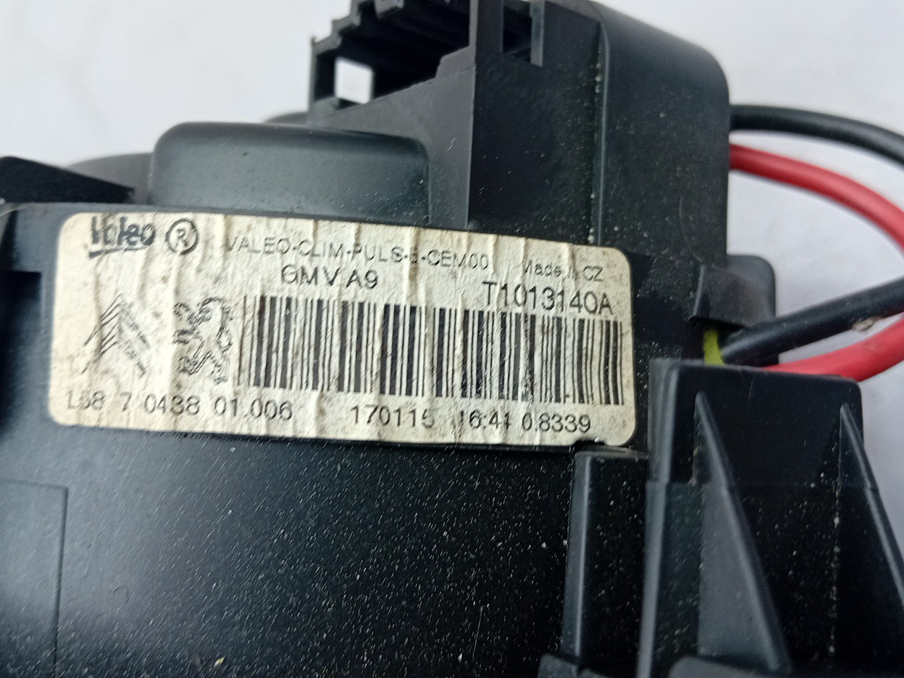 Motor da chauffage / sofagem PEUGEOT 2008 I (CU_) Imagem-4