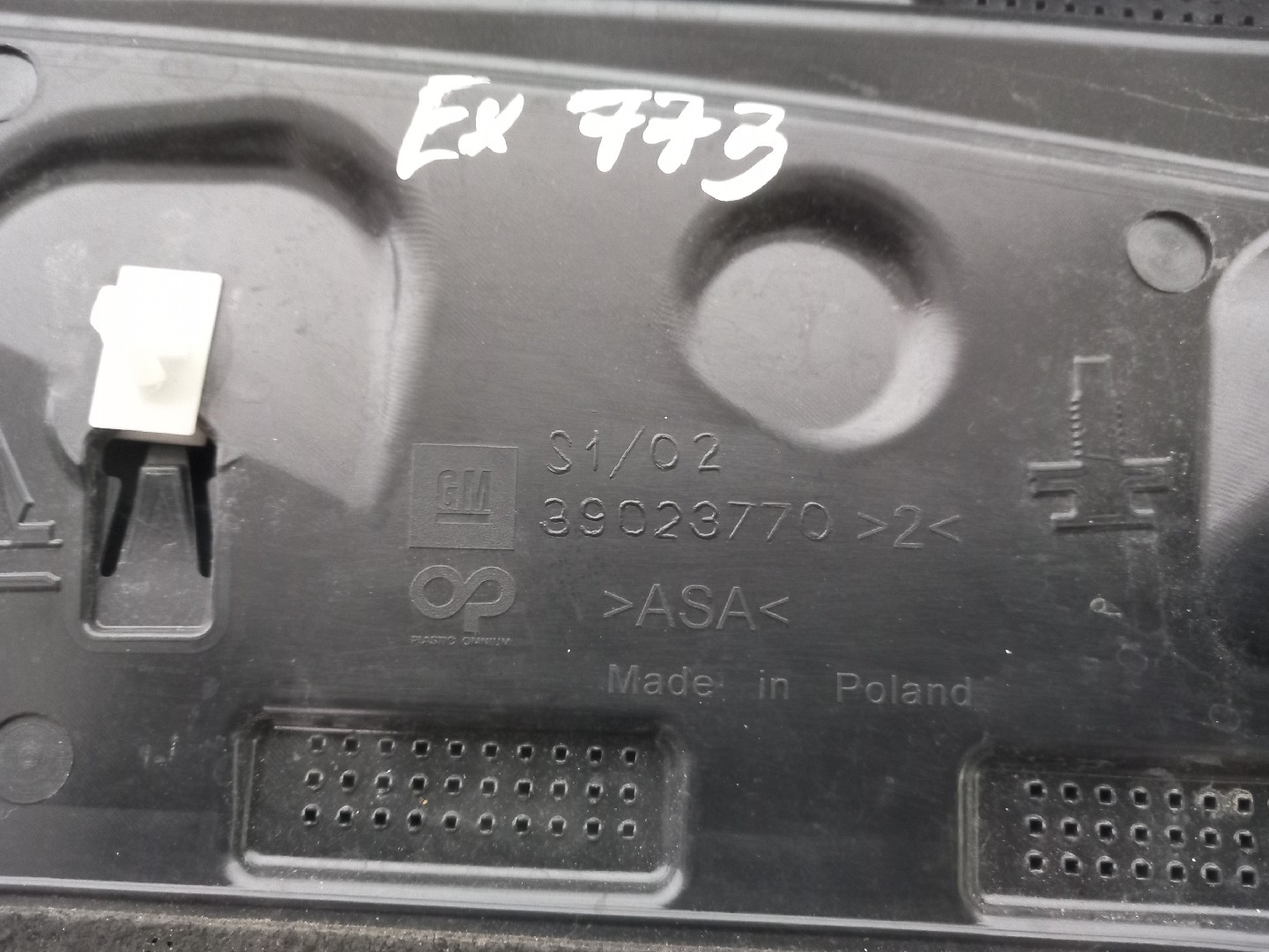 Spoiler / aileron da tampa da mala OPEL Astra K Imagem-3
