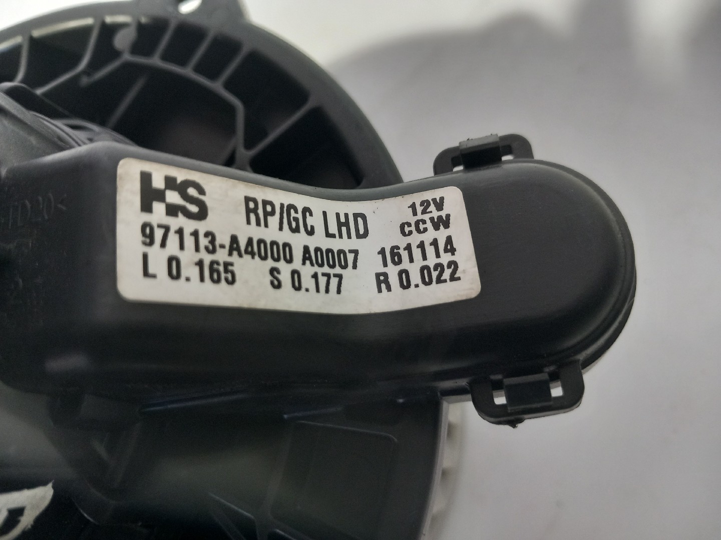 Moteur de chauffage KIA Carens IV Imagem-4