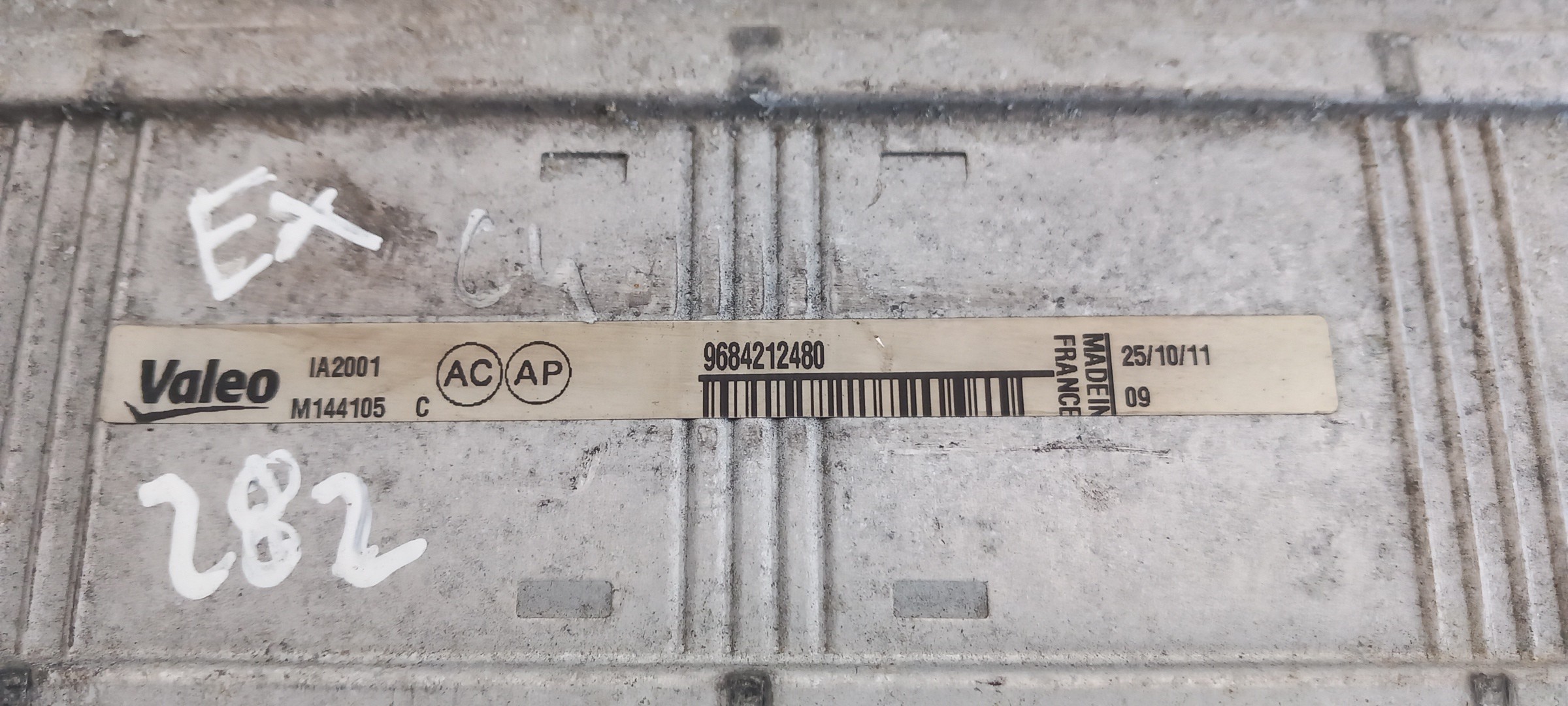 Intercooler CITROËN C4 II (B7) Imagem-2