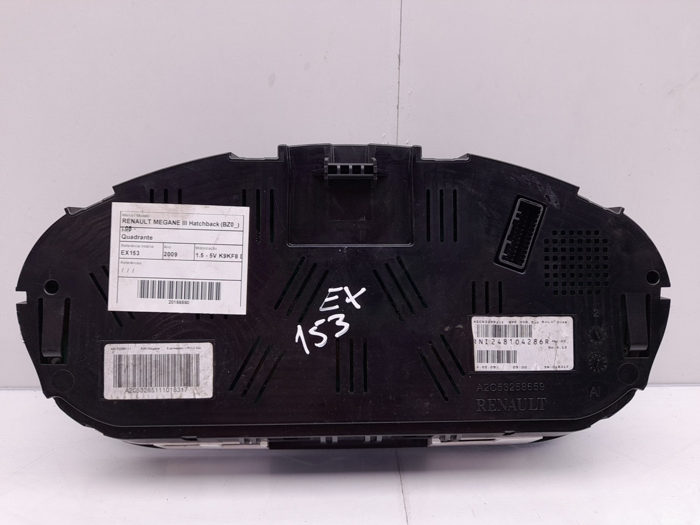 Compteur de vitesse RENAULT Megane III (BZ0_) Imagem-1