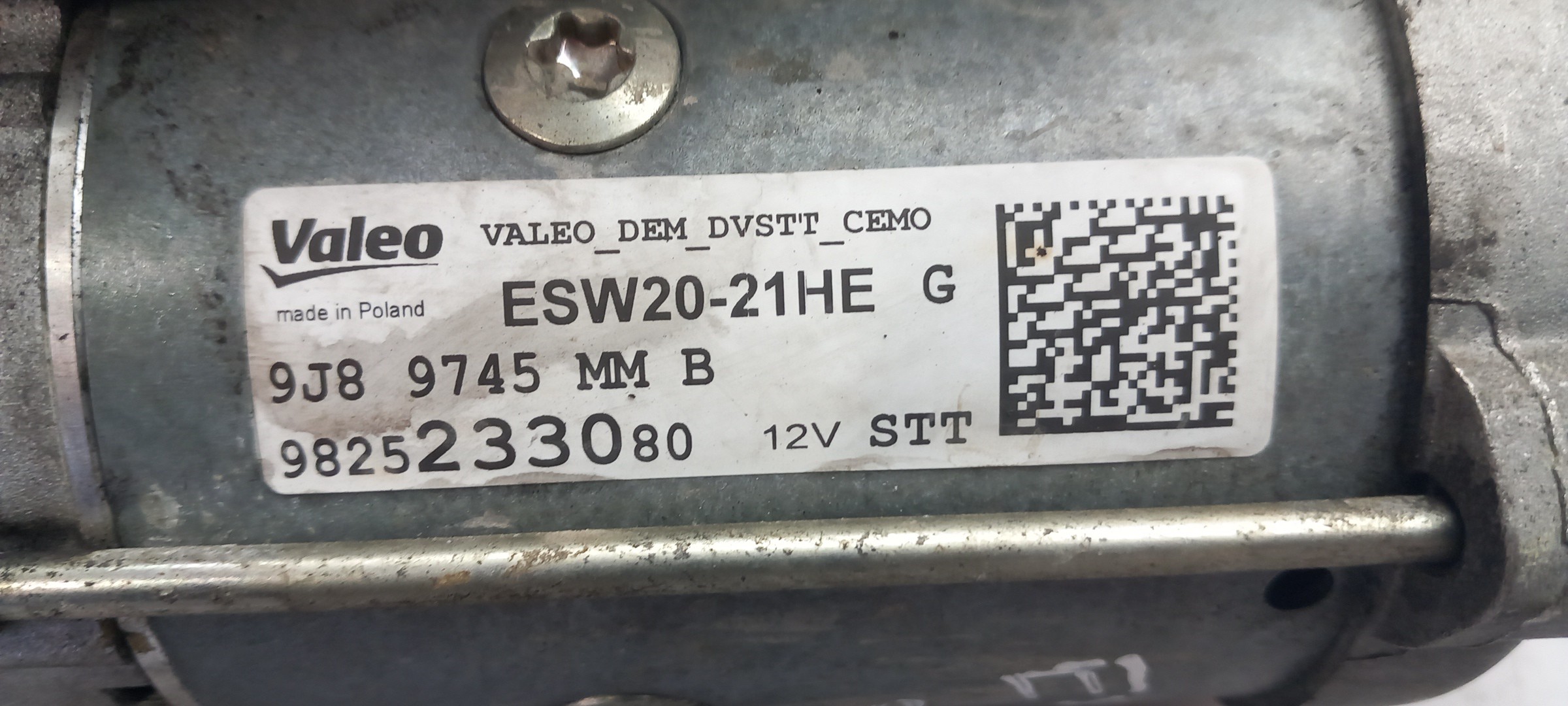 Motor de arranque PEUGEOT 308 II Imagem-3