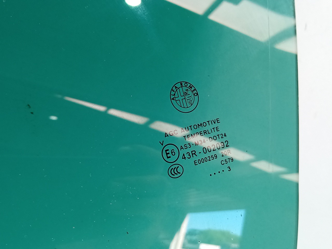 Vetro porta posteriore sinistra ALFA ROMEO Giulietta (940_) Imagem-1