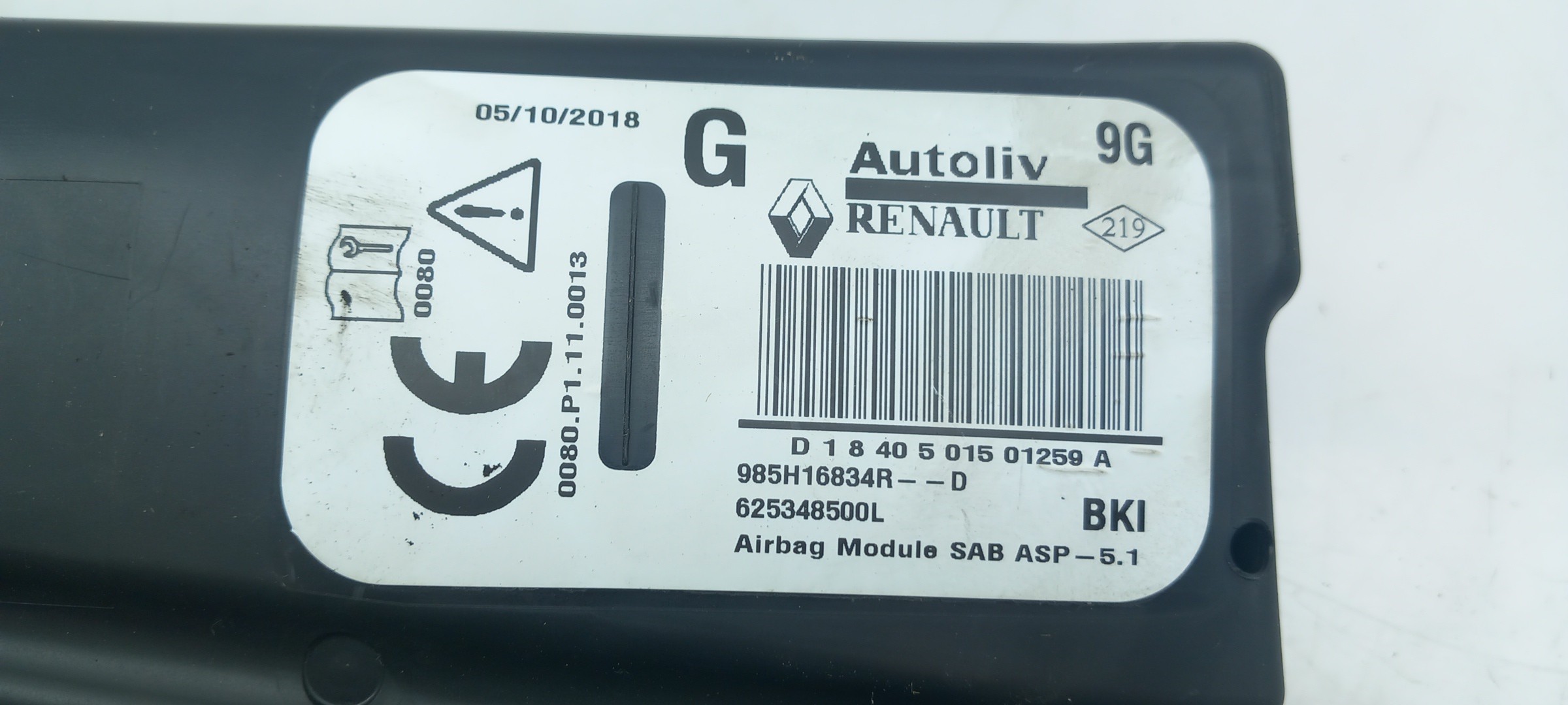 Airbag Izquierdo RENAULT Captur (J5_) Imagem-3