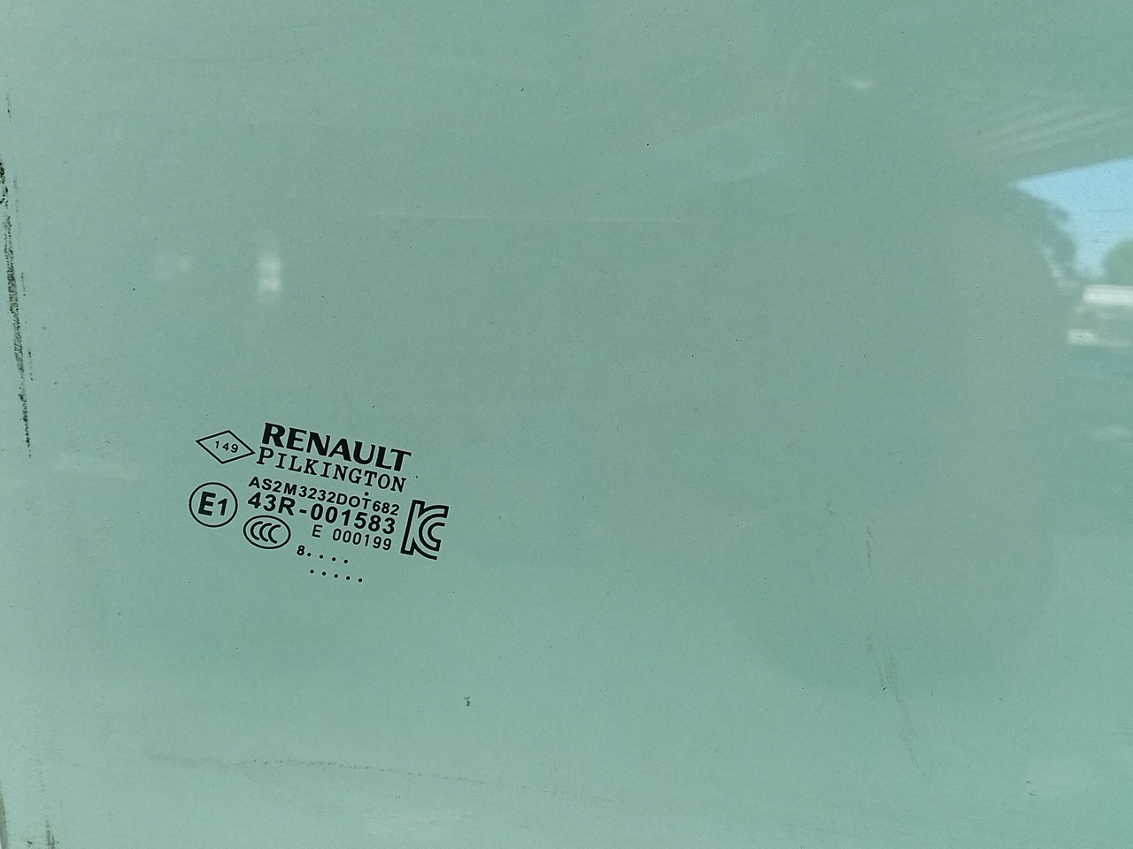 Vidrio puerta Trasero Derecho RENAULT Captur (J5_) Imagem-1