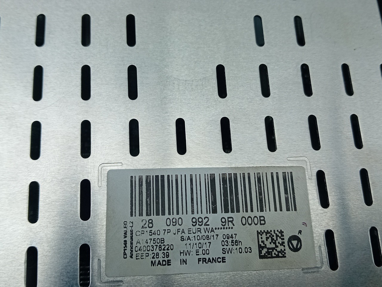 Pantalla / pantalla de información RENAULT Grand Scénic IV (R9_) Imagem-5