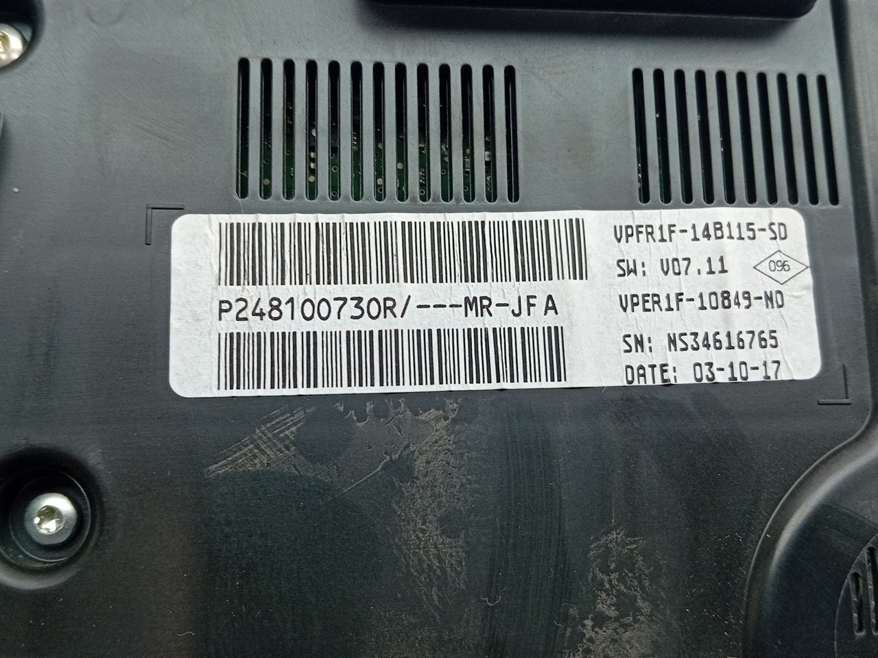 Compteur de vitesse RENAULT Grand Scénic IV (R9_) Imagem-4