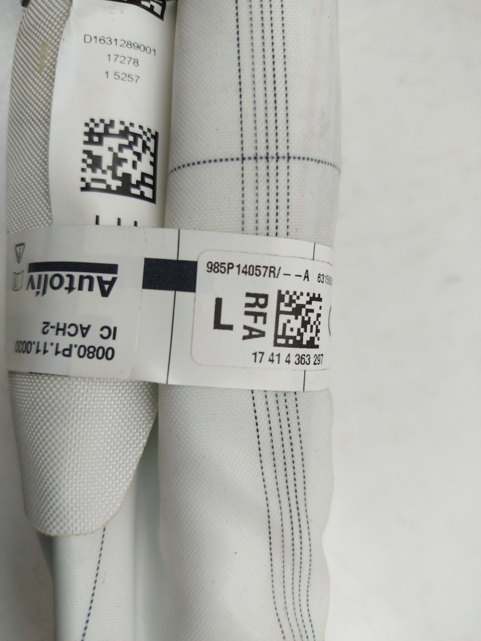 Left Curtain Airbag RENAULT Grand Scénic IV (R9_) Imagem-2
