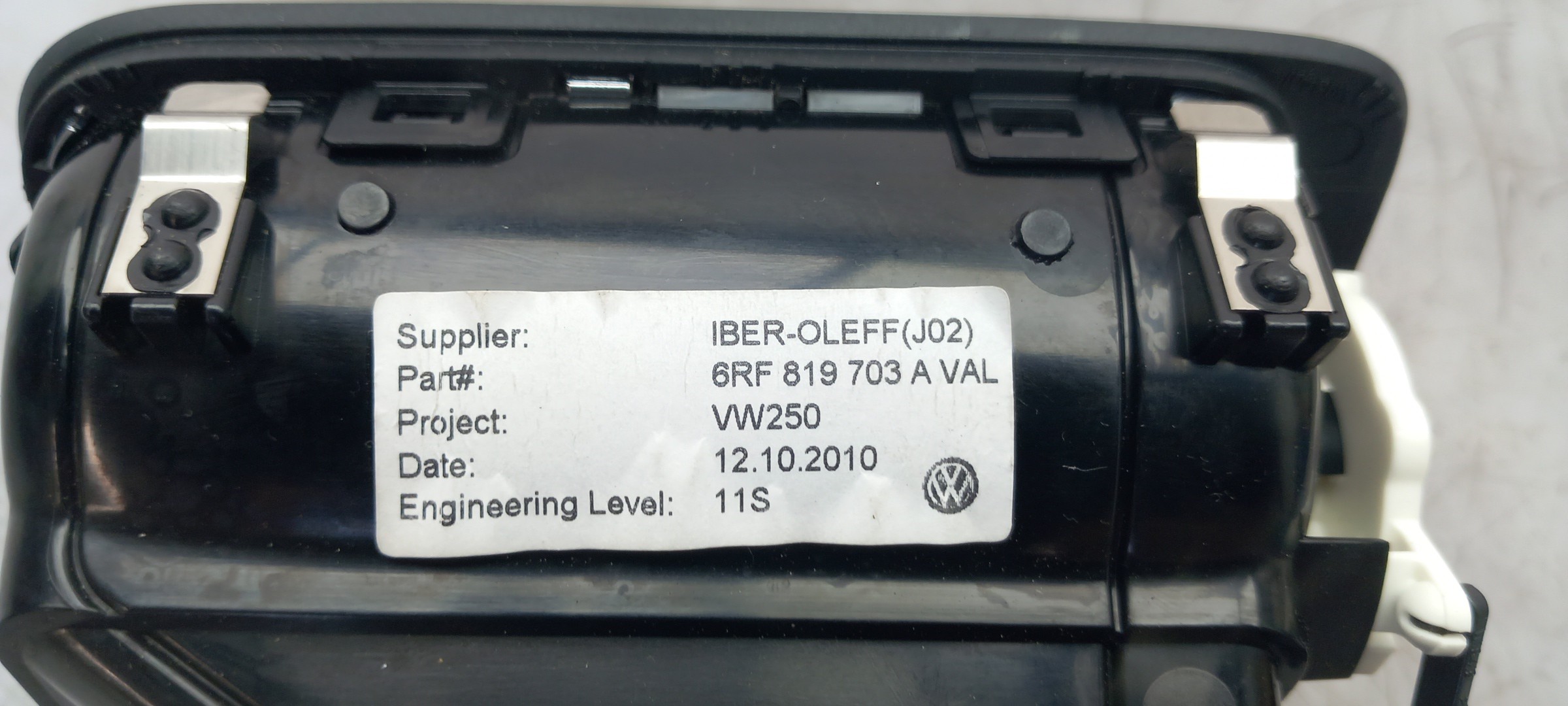 Diffuseur / sortie d’air VOLKSWAGEN Polo (6R, 6C) Imagem-3