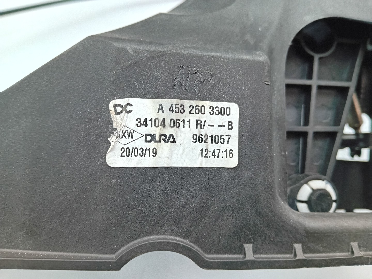 Gear selector RENAULT Twingo III (BCM_) Imagem-4