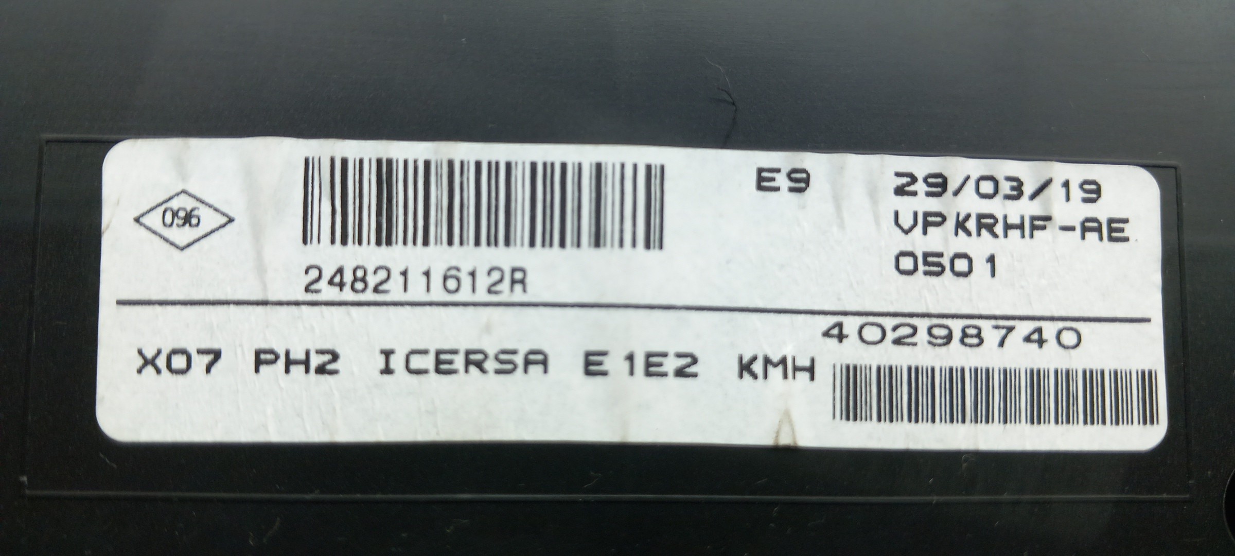 Instrument cluster RENAULT Twingo III (BCM_) Imagem-4
