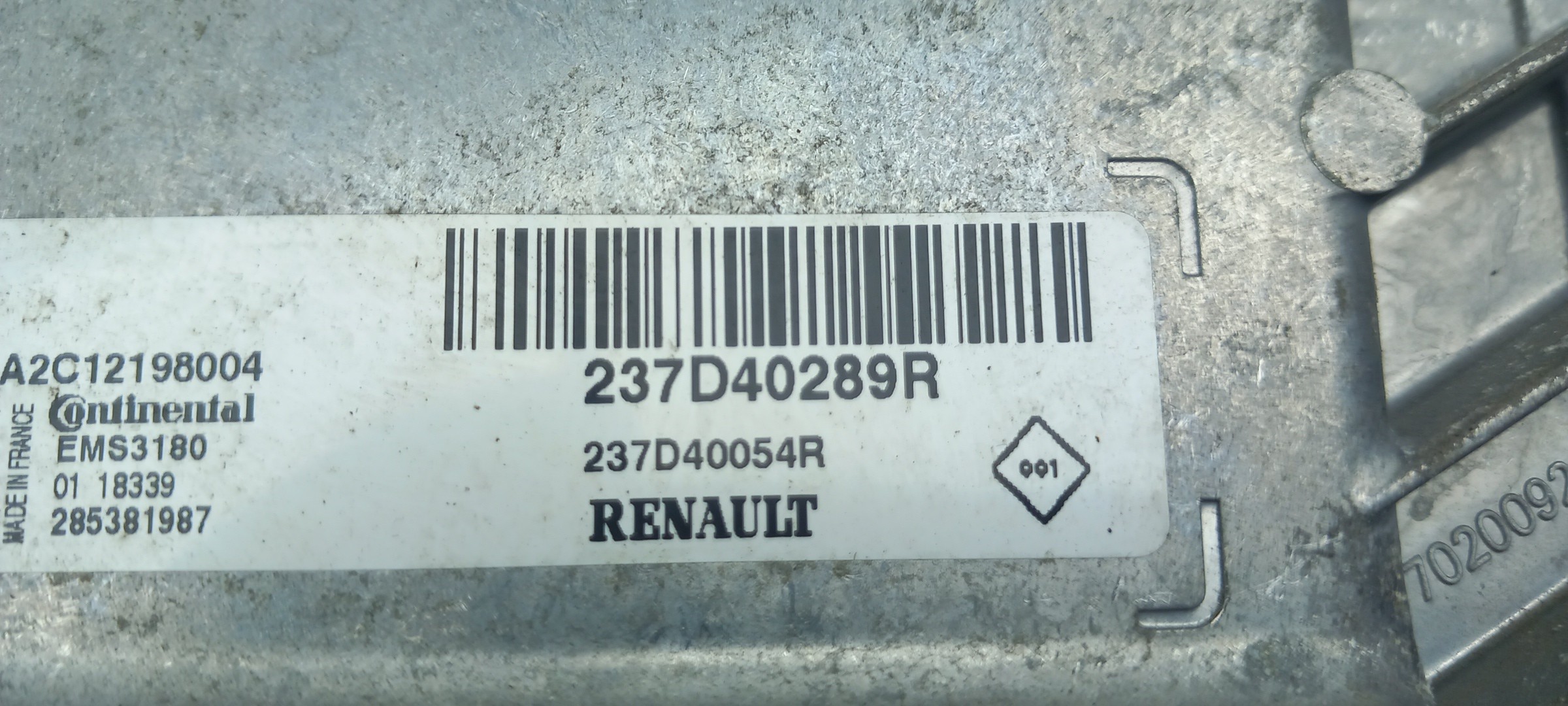 Centralina motor / ECU RENAULT Zoe (BFM_) Imagem-3