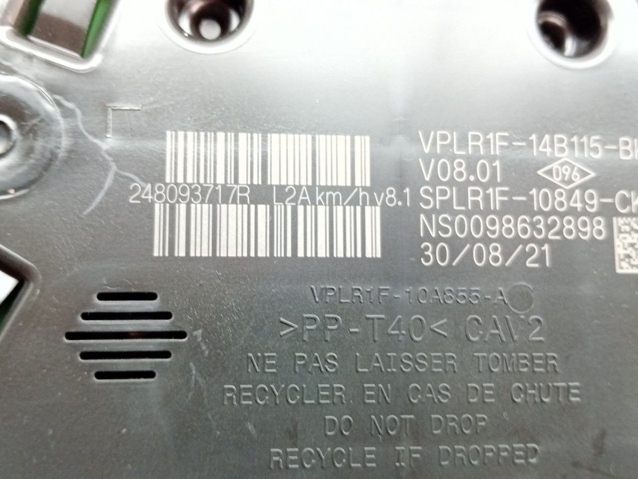 Instrument cluster DACIA Sandero III Imagem-5