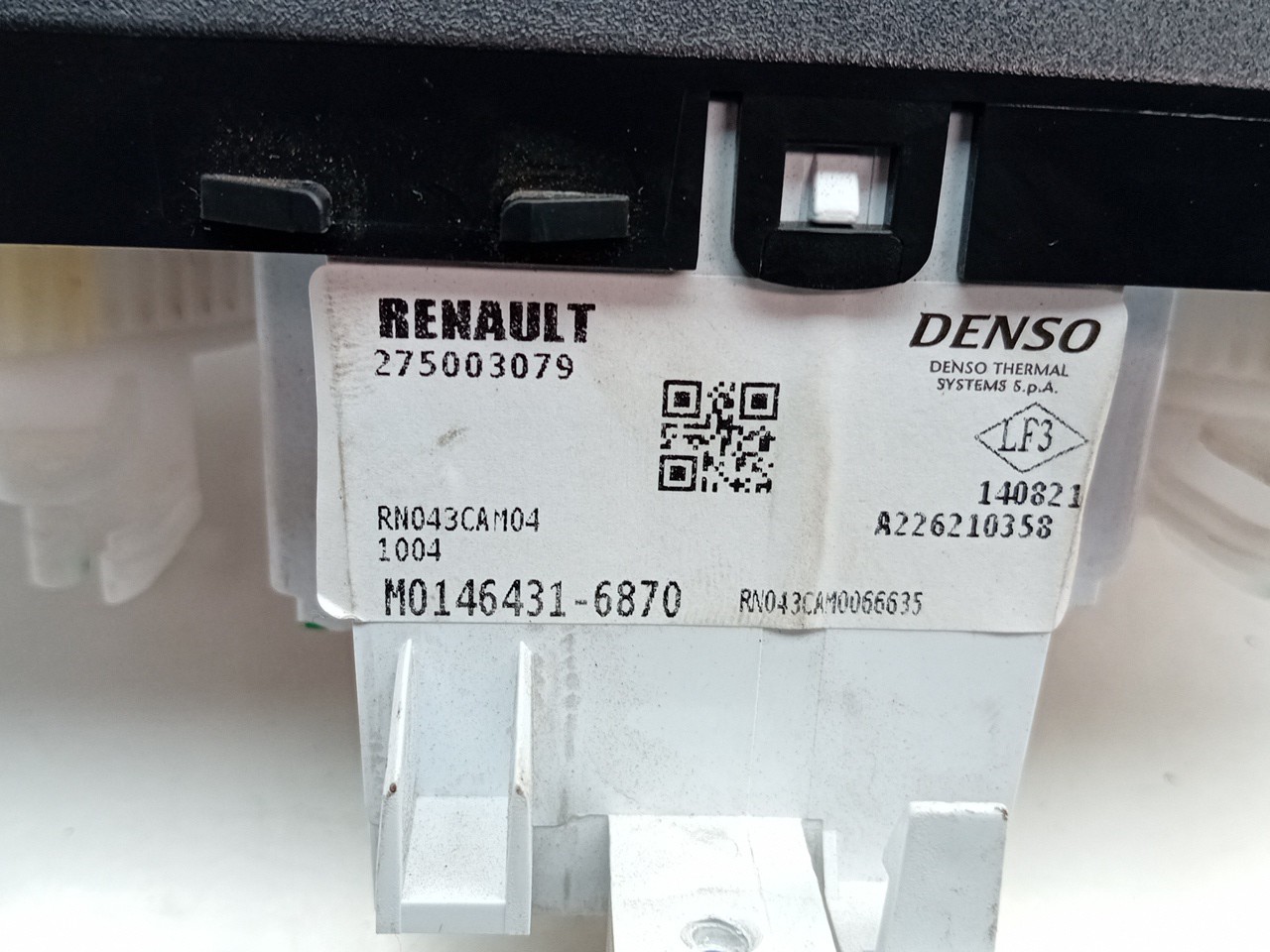 Botón / interruptor de aire acondicionado DACIA Sandero III Imagem-5
