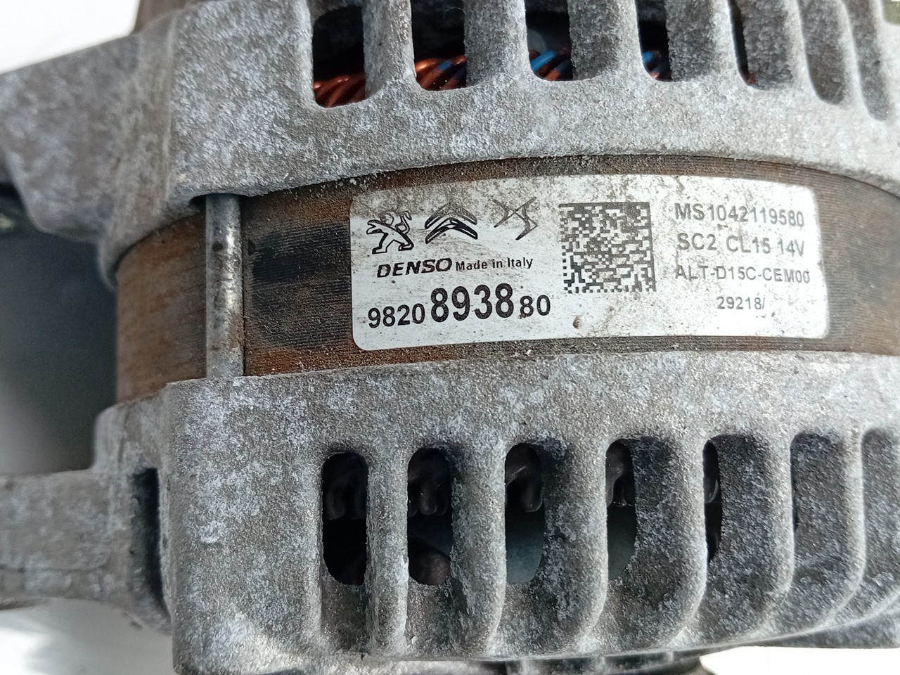 Alternador PEUGEOT 308 SW II Van (LC_) Imagem-3