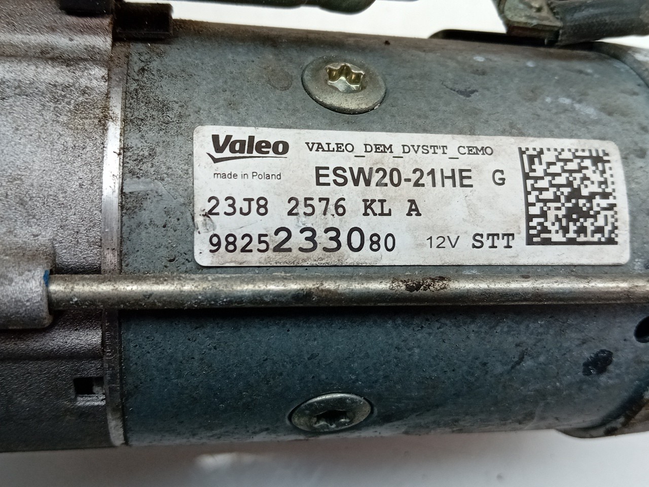 Starter Motor PEUGEOT 308 SW II Van (LC_) Imagem-3