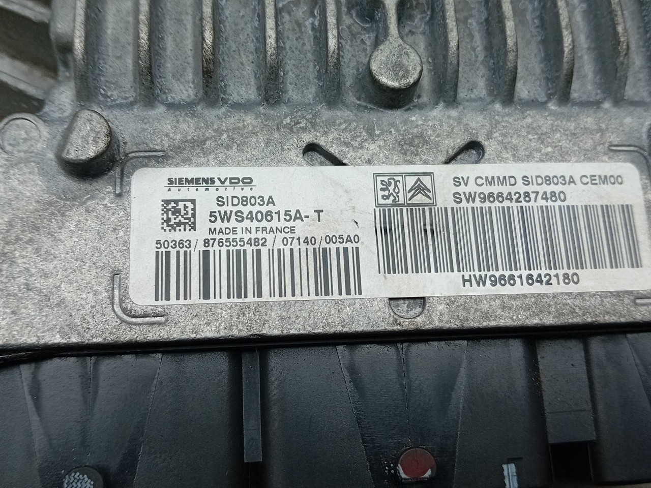 Centralina motor / ECU CITROËN C4 Grand Picasso I (UA_) Imagem-3