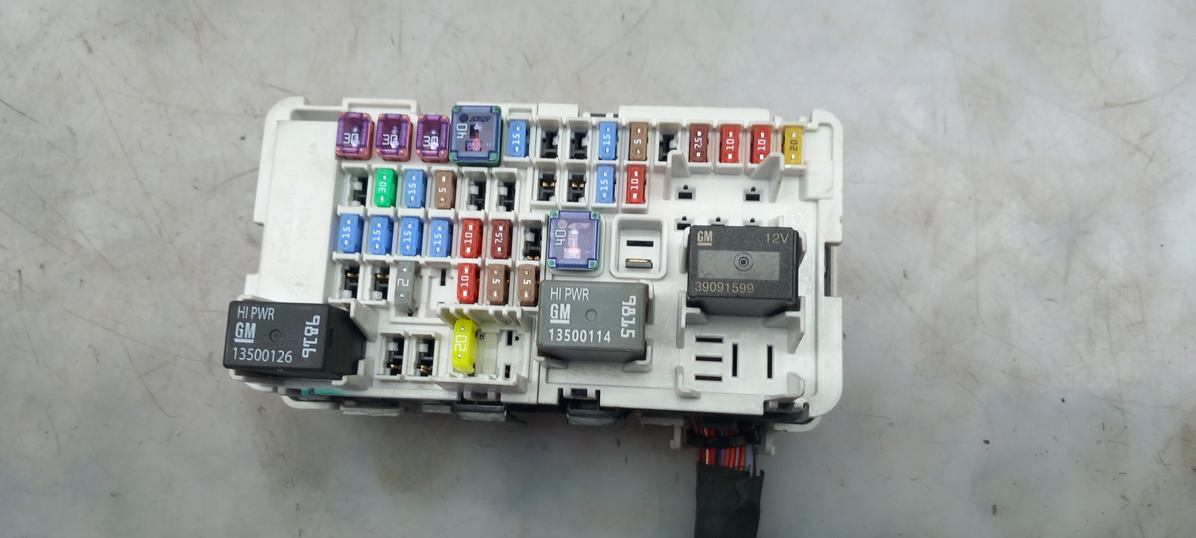 Fuse box / SAM / BSI