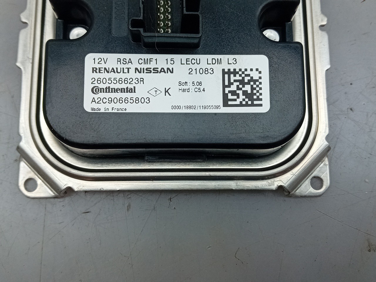 Lighting control unit / Lights ECU RENAULT Zoe (BFM_) Imagem-3