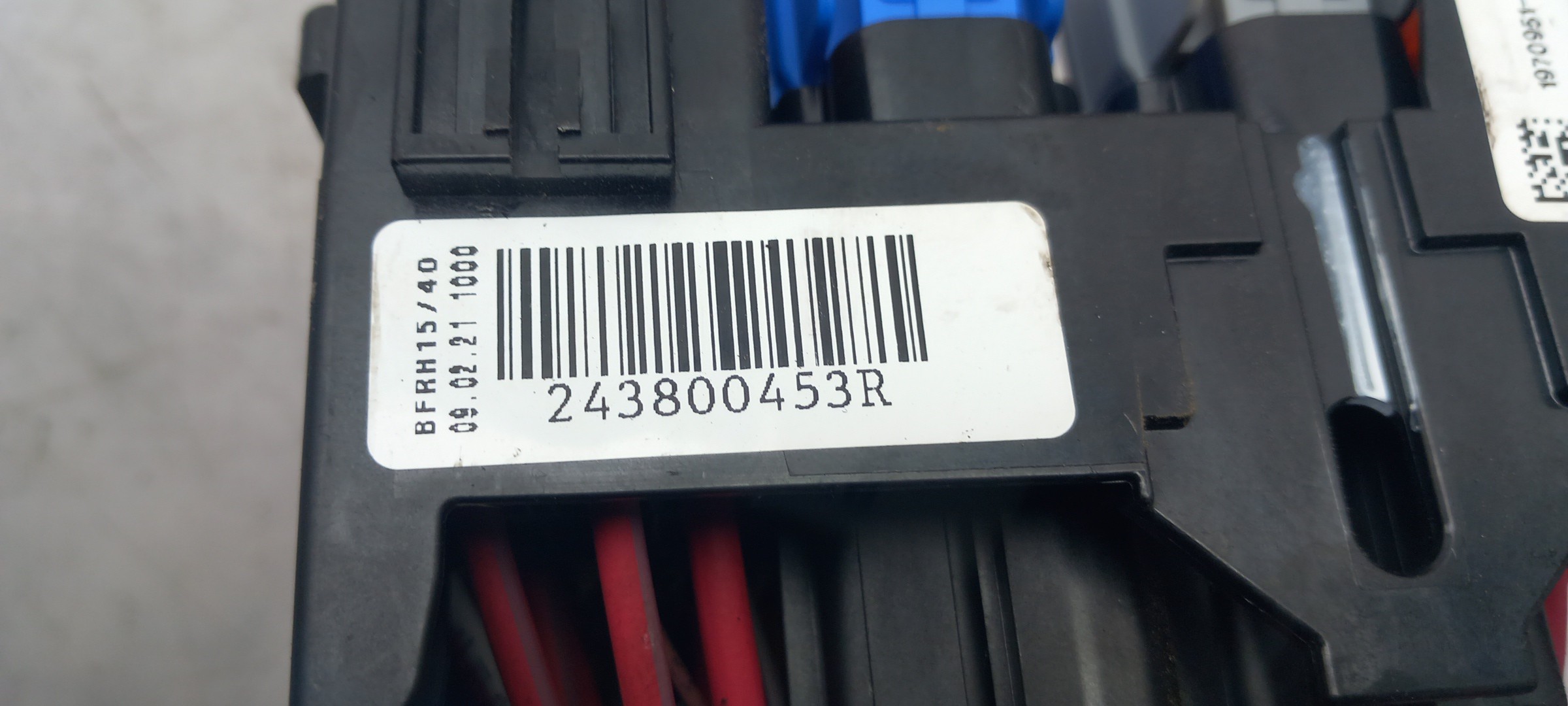 Fuse box / SAM / BSI RENAULT Zoe (BFM_) Imagem-3