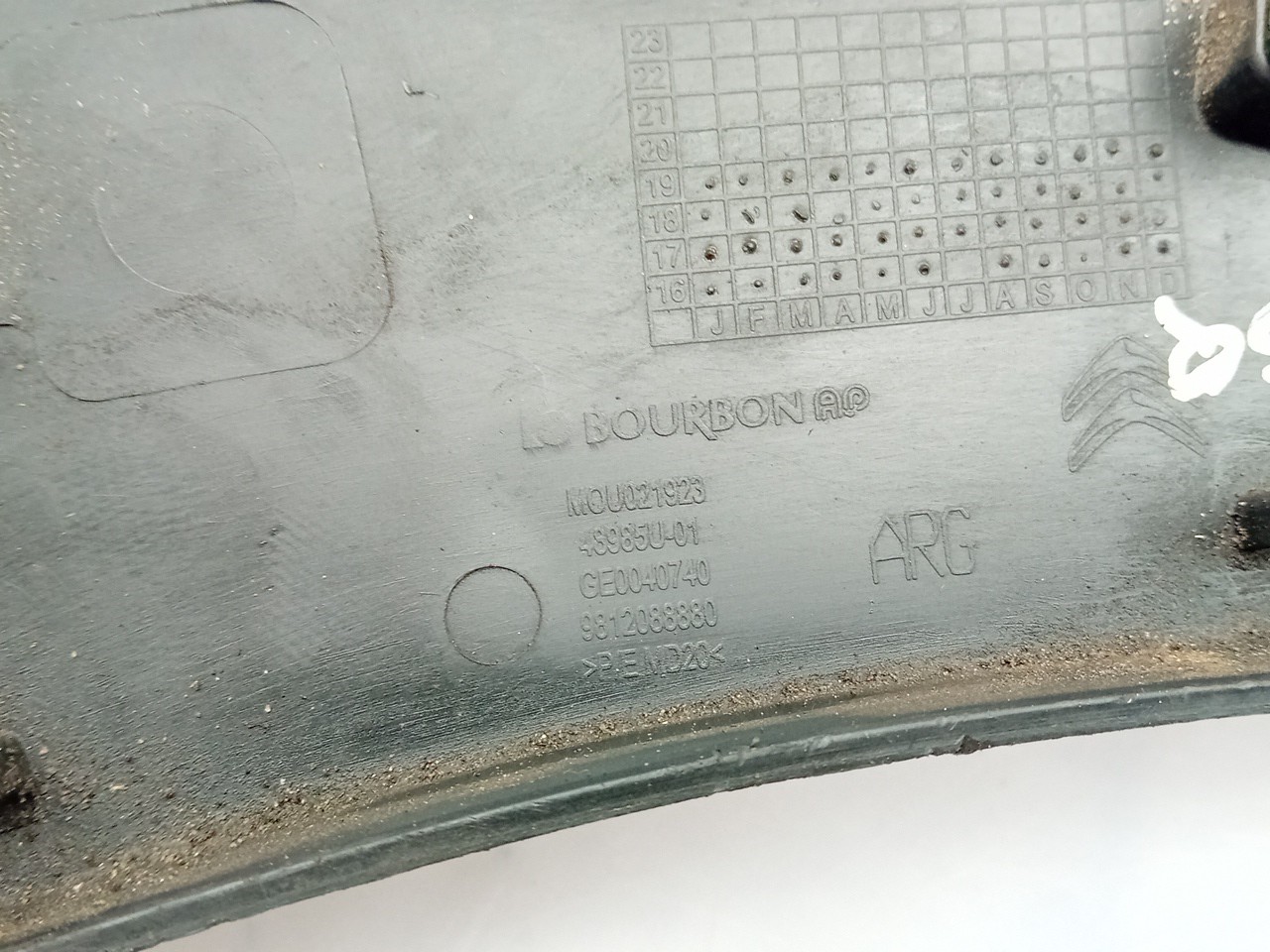 Aba Guarda Lamas CITROËN C3 III (SX) Imagem-2