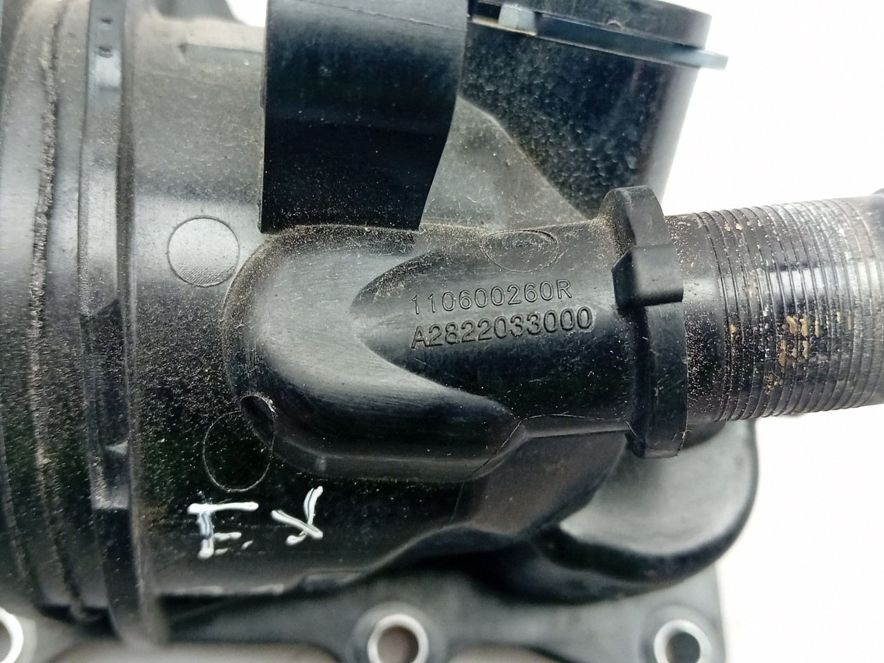 Cuerpo del termostato RENAULT Scénic IV (J9_) Imagem-3