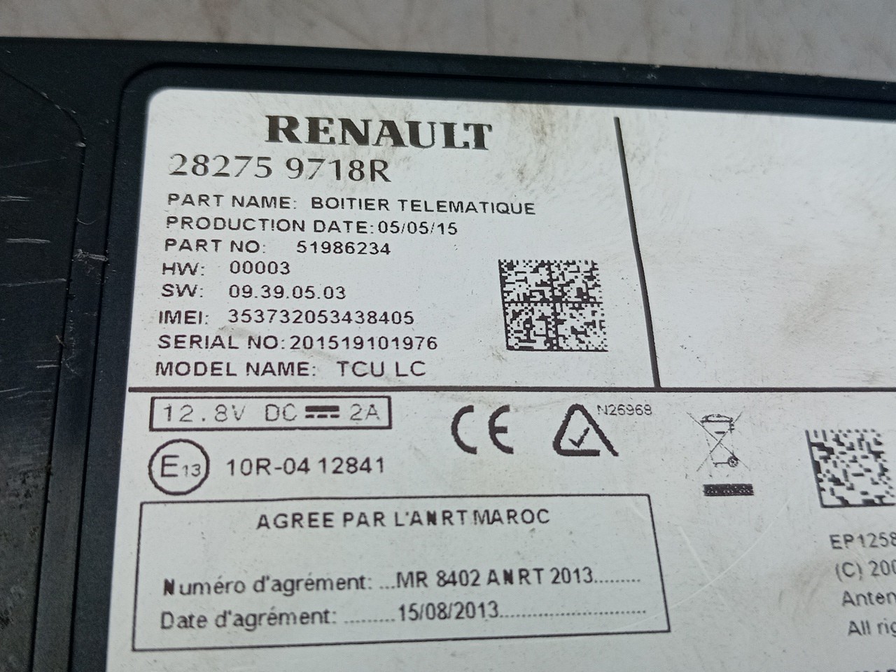 Módulo genérico RENAULT Zoe (BFM_) Imagem-3