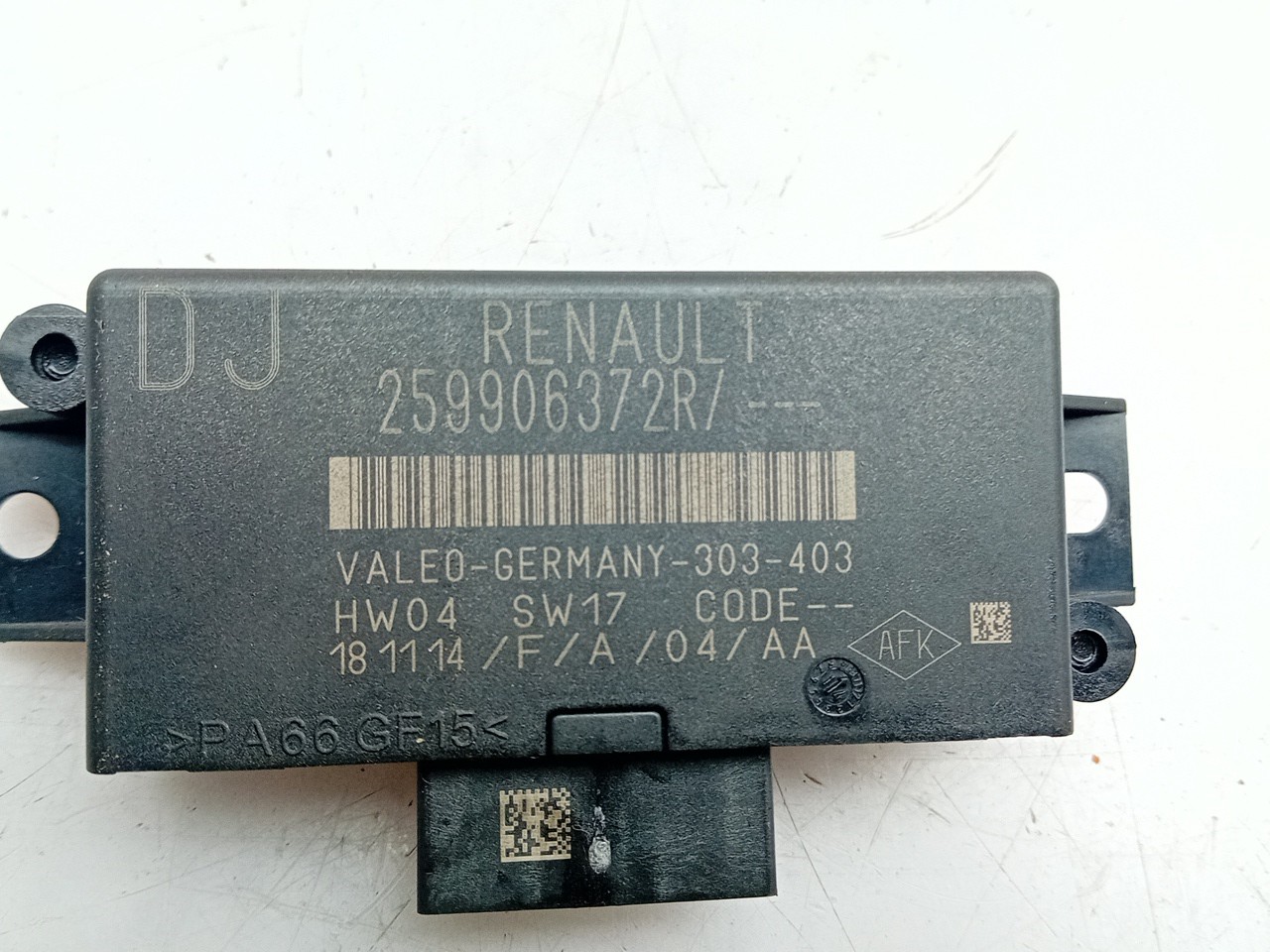Parking PDC Control Unit Module RENAULT Zoe (BFM_) Imagem-2